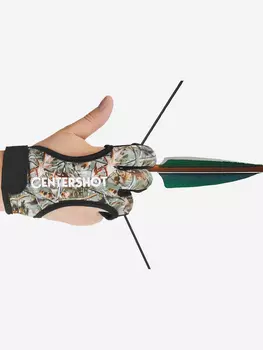 Перчатка для стрельбы из лука Centershot L (камуфляж), Мультицвет