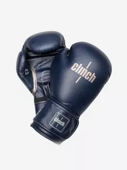 Перчатки боксерские Clinch Fight 2.0 темно-синие, Синий
