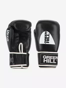 Перчатки боксерские Green Hill Gym, Черный