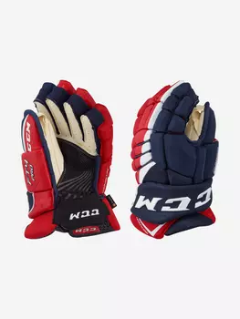 Перчатки хоккейные CCM JetsSpeed FT4 Pro, Синий, размер 14