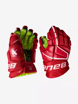 Перчатки хоккейные детские Bauer Vapor 3 X JR, Красный