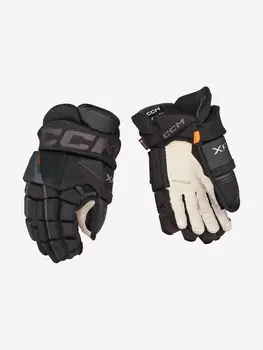 Перчатки хоккейные детские CCM Tacks XF Pro JR, Черный