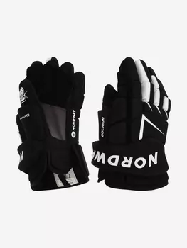 Перчатки хоккейные Nordway 3.0 Ergonomic SR, Черный