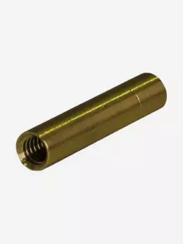 Переходник ЧИСТОGUN латунь, мама/мама, дюйм 5/40 на 8/32, Серебряный