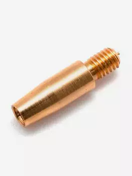 Переходник ЧИСТОGUN латунь, папа/мама, M5 на 8/32, Желтый
