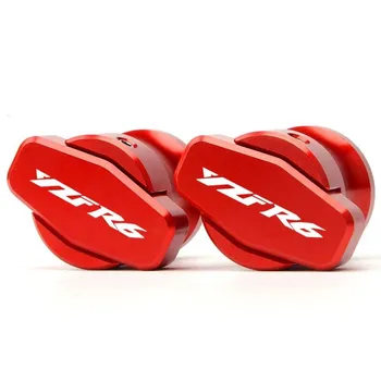 Мотоциклетные 6 мм маятниковые катушки с ЧПУ, ползунки для YAMAHA R6 YZF R6 1999 2000 2001 2002 2003 2004 2005 2007-2018 blue M6
