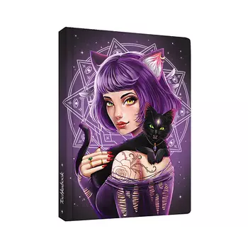 ТОЧКАБУК Блокнот А5 Witch Girls, 72 листа в точку