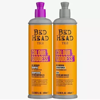 TIGI Набор для окрашенных волос Bed Head Colour Goddess: Шампунь + Кондиционер
