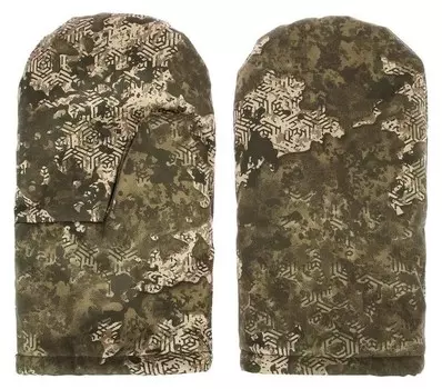 Рукавицы тёплые, смесовая ткань