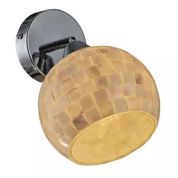 бра Powerlight Marble 1-012520 1 х E27 х 60 Вт хром