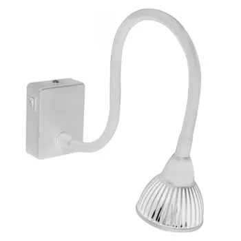 бра светодиодное Cercare 1х7Вт LED 230В алюминий силикон белый