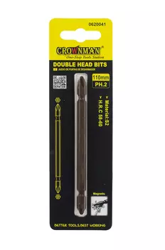 Бита PH2/110mm CROWNMAN , Арт. 0620041 PH2/110mm