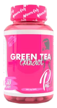 Green Tea (экстракт зеленого чая) , 60 капсул, PinkPower