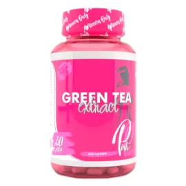 Green Tea (экстракт зеленого чая) , 60 капсул, PinkPower