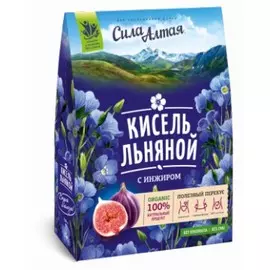 Кисель льняной с инжиром, 150 гр, Сила Алтая