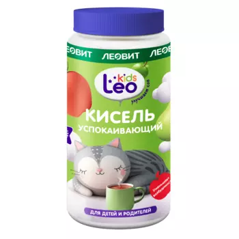 Кисель Успокаивающий LeoKids для детей с 12 месяцев, 250 г, ЛЕОВИТ