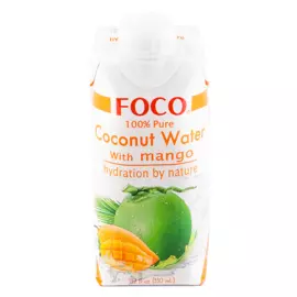 Кокосовая вода с манго, 330 мл, FOCO