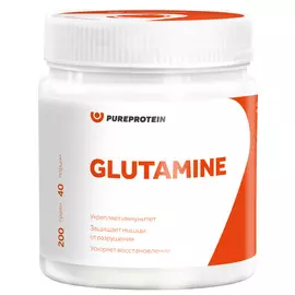 Глютамин, вкус «Зеленое яблоко», 200 г, Pure Protein