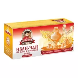 Иван-чай на меду и сосновой почке, 25 пакетиков, Домашний погребок
