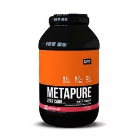 Изолят сывороточного протеина METAPURE (клубника), 2 кг, QNT