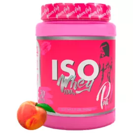 Изолят сывороточного протеина, WHEY Isolate 100% (персик), 900 гр, Pink Power