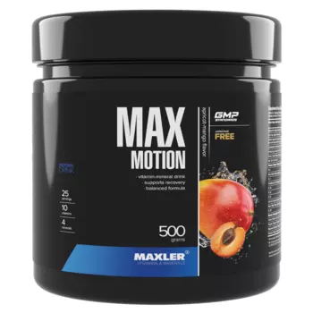 Изотоник Max Motion, вкус Абрикос-манго, 500 г, MAXLER