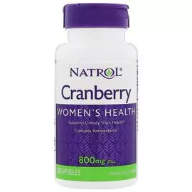 Экстракт клюквы, 800 мг, 30 капсул, Natrol