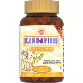Solgar Kangavites с витамином С для детей, 90 жевательных таблеток
