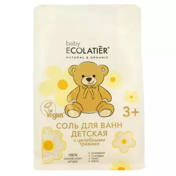 GREEN Соль для ванн Детская, 600 г, Ecolatier