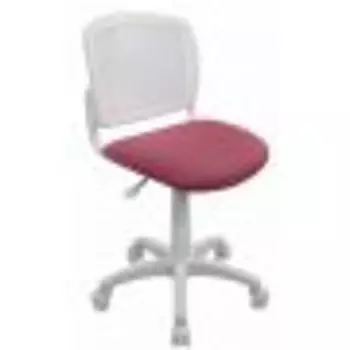 Кресло Бюрократ CH-W296NX/26-31 TW-15 спинка сетка белый сиденье розовый