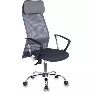 Кресло Бюрократ KB-6N/SL/DG/TW-12 серый TW-04 TW-12 сетка