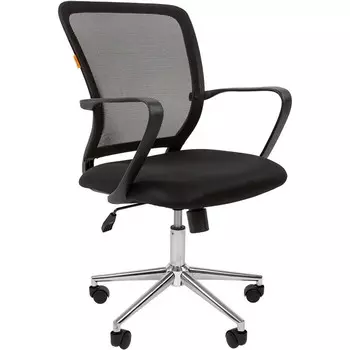 Кресло Chairman 698 TW-01 черный хром new