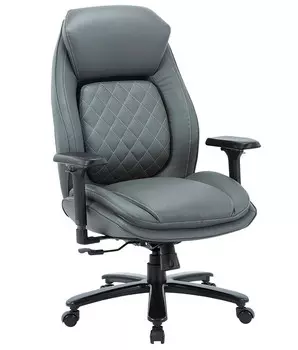 Кресло Chairman CH403 экокожа, серый