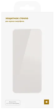Стекло защитное moonfish для iPhone 15 Pro алюмосиликатное, Full Screen, FULL GLUE, черный