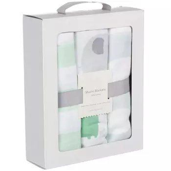 Покрывала детские 120 х 120 см Anitex Nitral elephants 3 шт