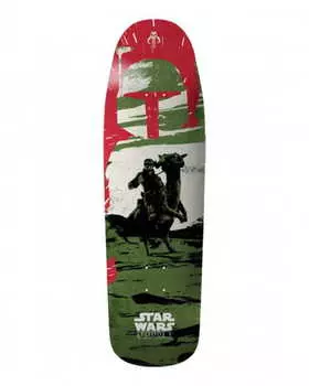 Дека для скейтборда Для Скейтборда 9.25" Star Wars Х 80S Boba Fett