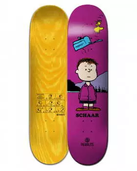Дека для скейтборда Для Скейтборда Element Peanuts Shermy X Schaar 8.38"