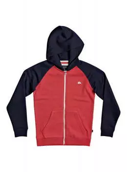 Детская Толстовка На Молнии Quiksilver Easy Day 8-16 American Red