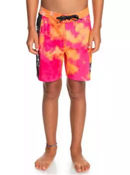 Детские Бордшорты Quiksilver Surfsilk Acid Wash 15" 8-16 Shocking Pink