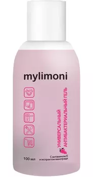 LIMONI Гель антибактериальный универсальный для рук с витамином Е и экстрактом винограда 100 мл