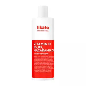 LIKATO PROFESSIONAL Софт-бальзам для защиты цвета и блеска окрашенных волос / COLORITO 400 мл