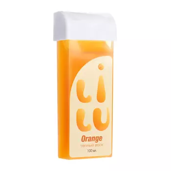 LILU Воск тёплый в картридже, средней плотности Orange / LILU 100 мл