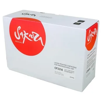Картридж Sakura SACF332A для HP LJ M651, M651DN, M651N, M651Xh, желтый, 15 000 к.