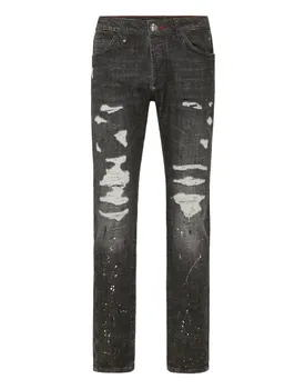 Джинсы Прямые Philipp Plein