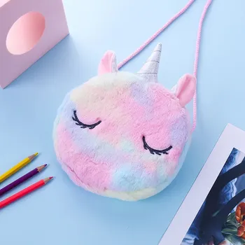 Детская сумка-кошелек с единорогом