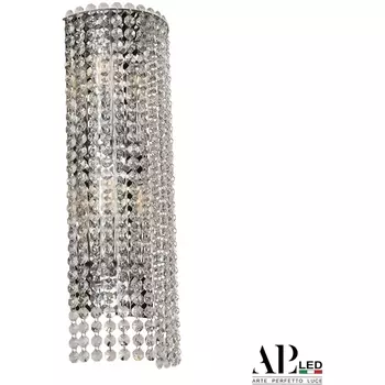 Бра хрустальное APL LED Sicilia SH500.B5.16-45.A.Ni.E14