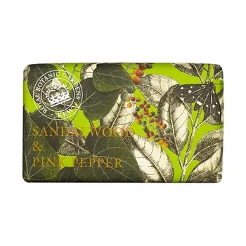 The English Soap Company Королевский ботанический сад Кью Обернутое мыло Роскошное мыло с маслом ши и сандаловым деревом 240 г