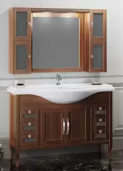 Мебель для ванной «Opadiris» Мираж 120Р светлый орех