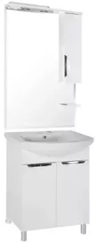 Мебель для ванной «ASB-Mebel» Мессина 70/2 белая