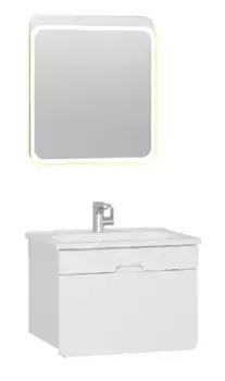 Мебель для ванной подвесная «Vitra» D-Light 70 белая
